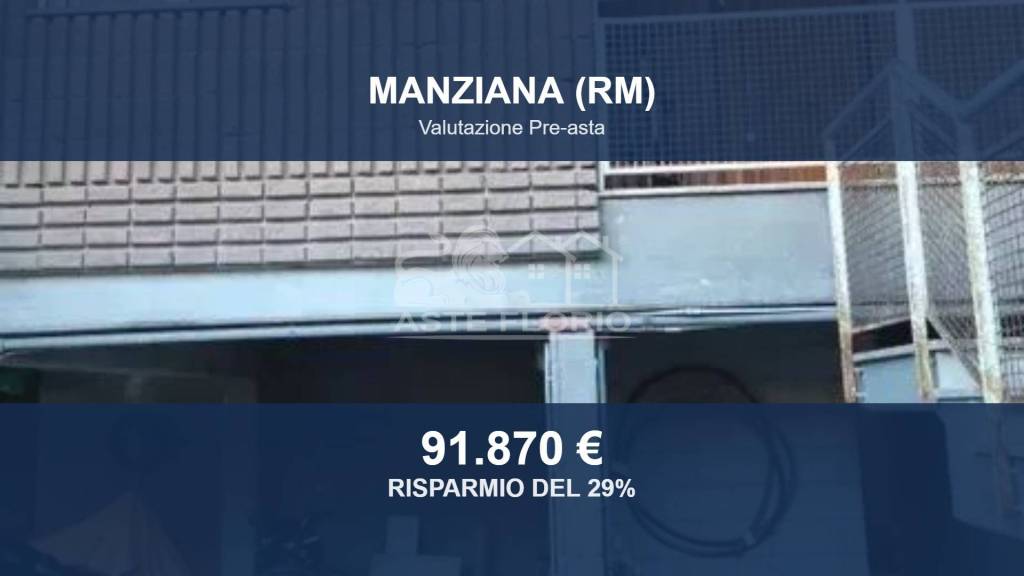 appartamento in vendita a Manziana in zona Quadroni