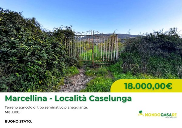 terreno agricolo in vendita a Marcellina