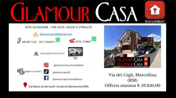 appartamento in vendita a Marcellina