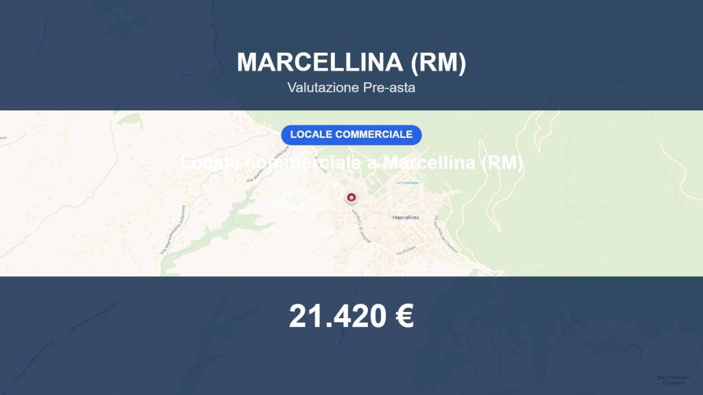 negozio in vendita a Marcellina