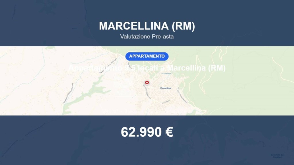 appartamento in vendita a Marcellina