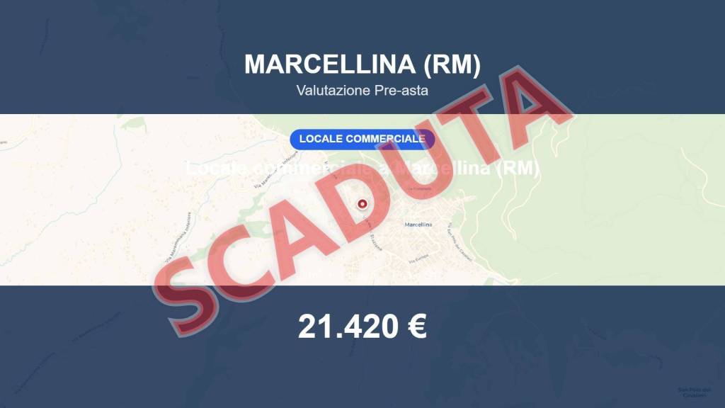 locale commerciale in vendita a Marcellina