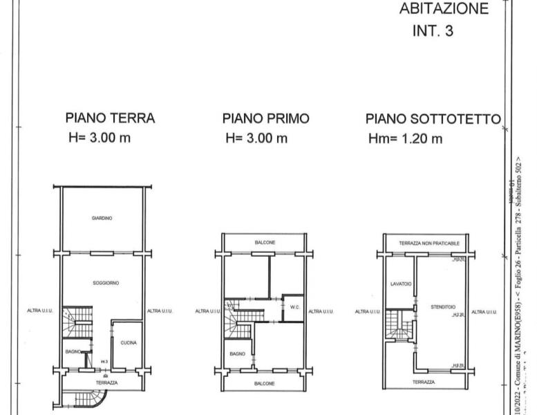 casa indipendente in vendita a Marino in zona Poggio delle Mole
