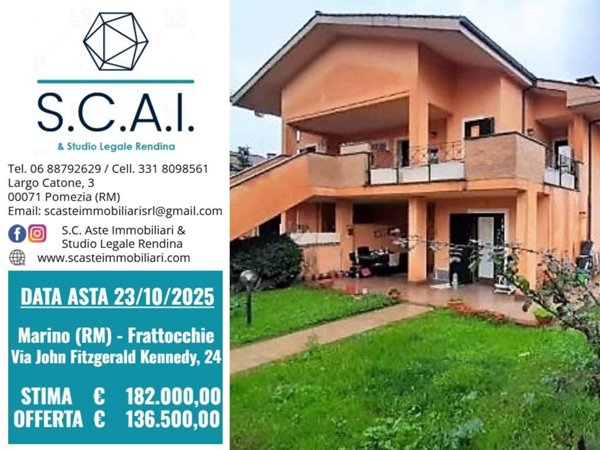 appartamento in vendita a Marino in zona Frattocchie