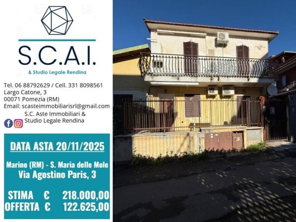 appartamento in vendita a Marino in zona Cava dei Selci