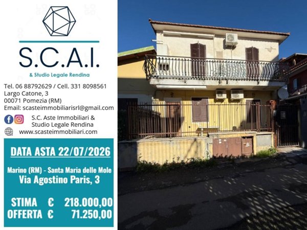 appartamento in vendita a Marino in zona Cava dei Selci