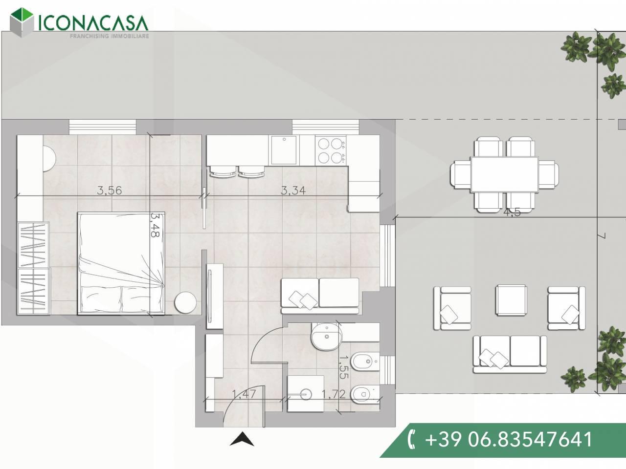 appartamento in vendita a Marino in zona Santa Maria delle Mole