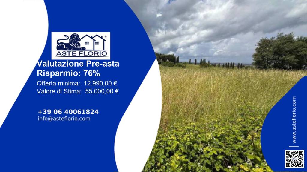 terreno agricolo in vendita a Marino in zona Due Santi