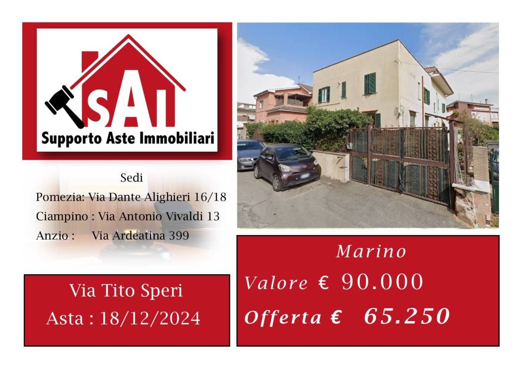 appartamento in vendita a Marino in zona Poggio delle Mole