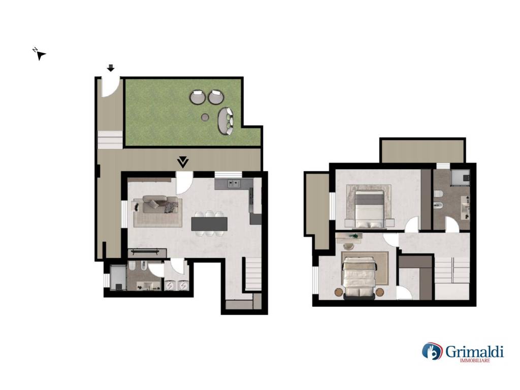 casa indipendente in vendita a Marino in zona Frattocchie