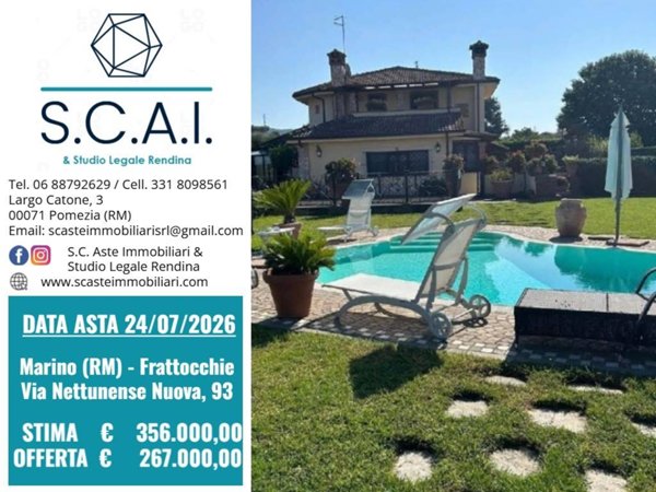 casa indipendente in vendita a Marino in zona Frattocchie