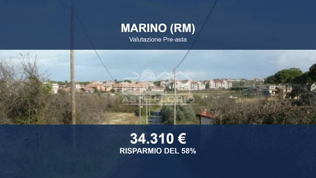 terreno in vendita a Marino in zona Santa Maria delle Mole