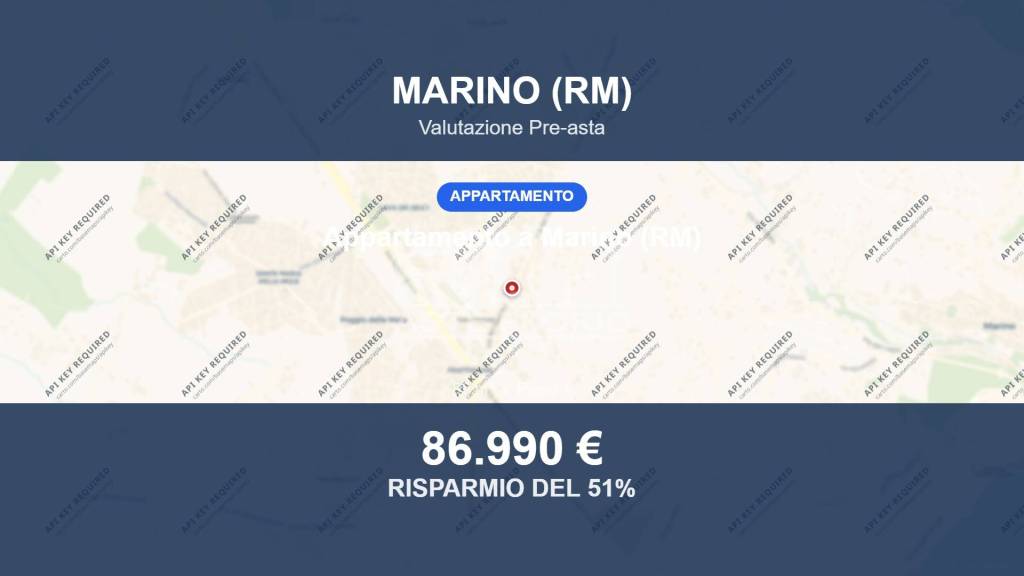 appartamento in vendita a Marino in zona Cava dei Selci