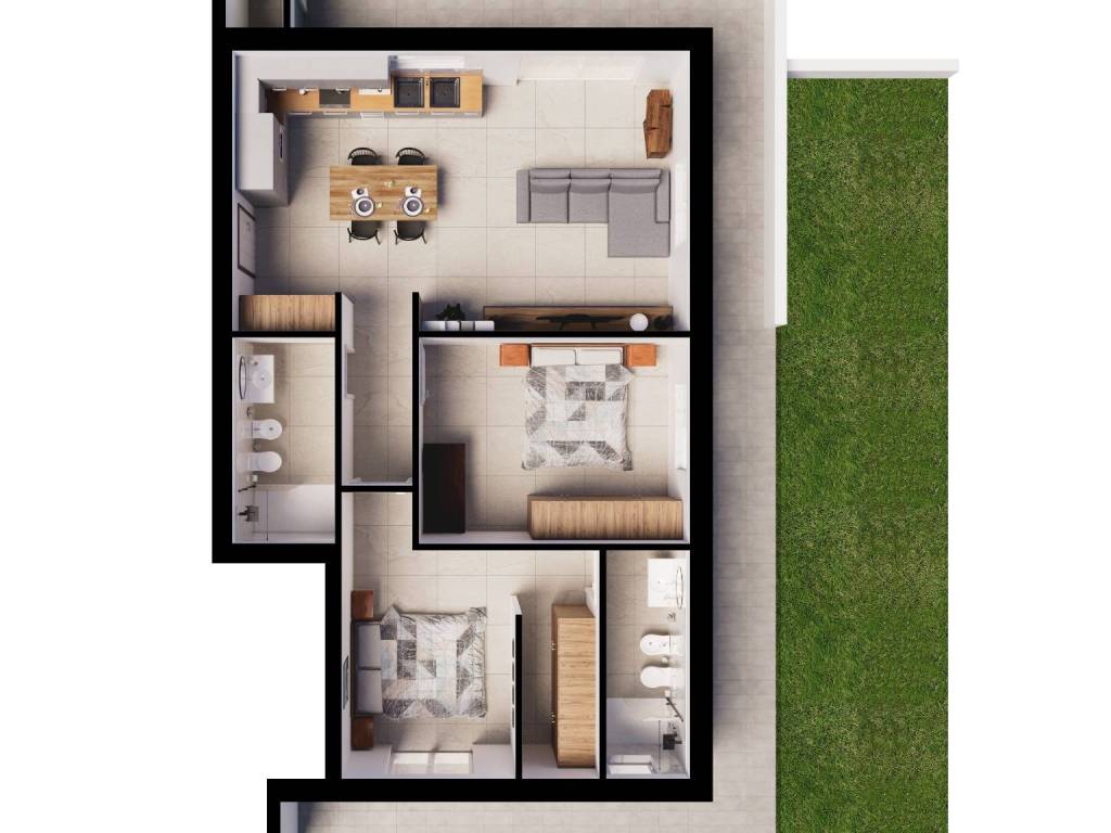 appartamento in vendita a Mentana