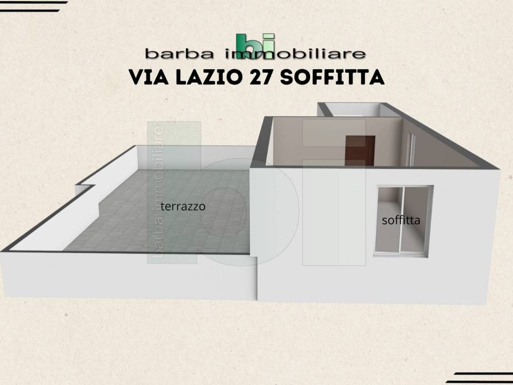 attico in vendita a Mentana