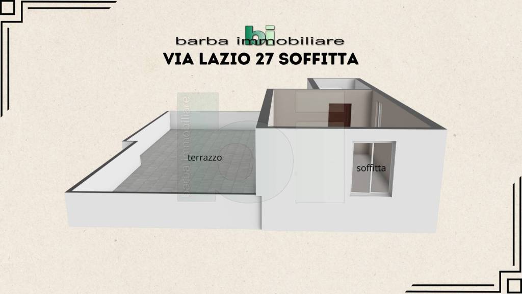 attico in vendita a Mentana