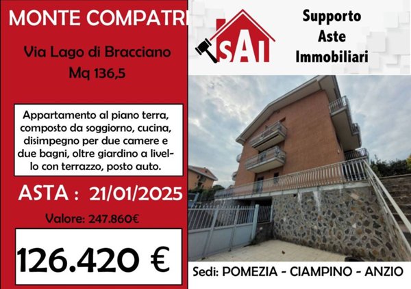 appartamento in vendita a Monte Compatri