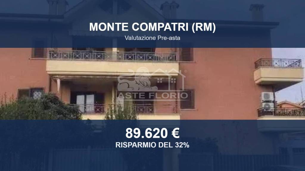 appartamento in vendita a Monte Compatri in zona Laghetto