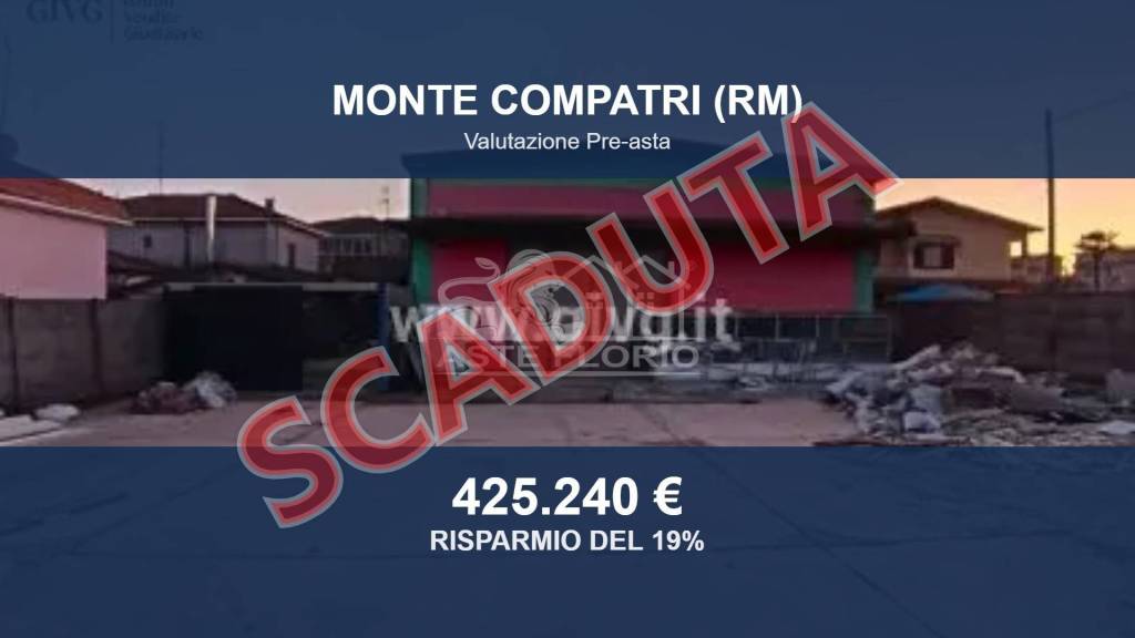 locale commerciale in vendita a Monte Compatri