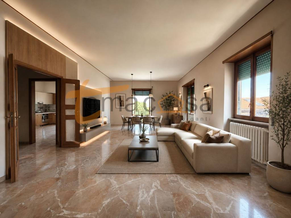 appartamento in vendita a Monte Compatri in zona Laghetto