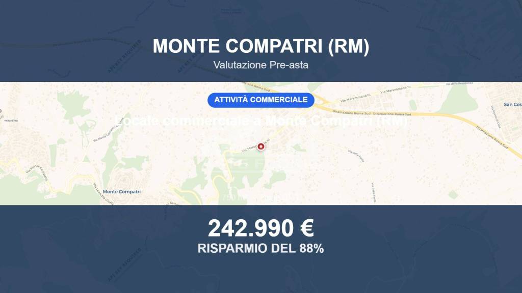 appartamento in vendita a Monte Compatri