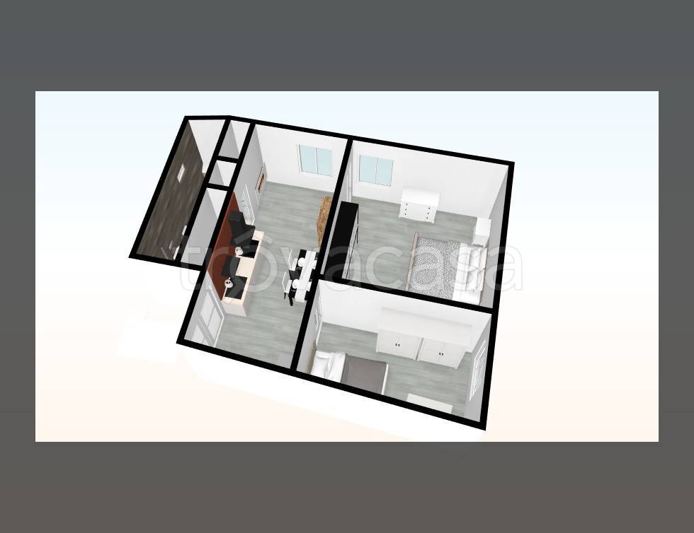 appartamento in vendita a Monteflavio