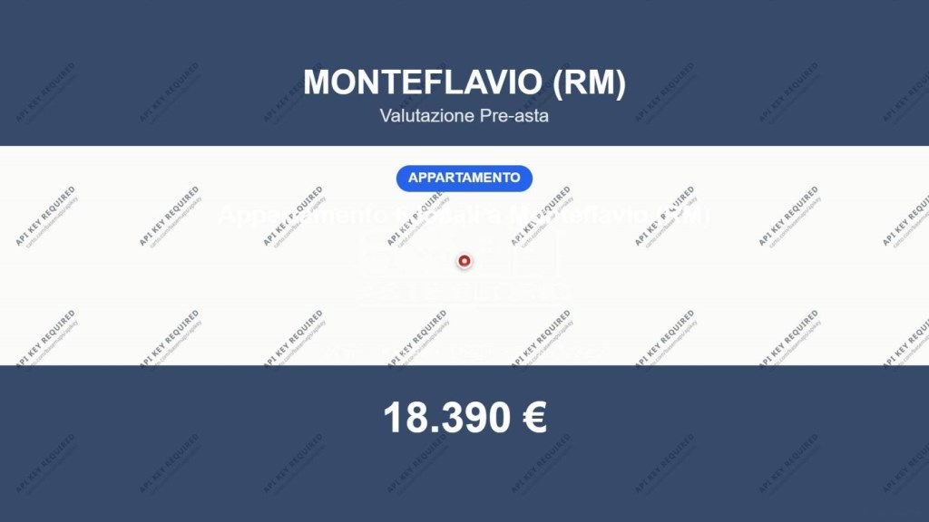 appartamento in vendita a Monteflavio