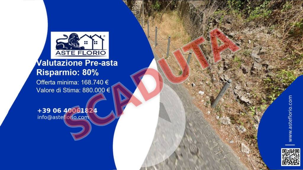 terreno agricolo in vendita a Monte Porzio Catone in zona Pilozzo
