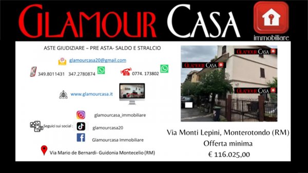 appartamento in vendita a Monterotondo in zona Stazione