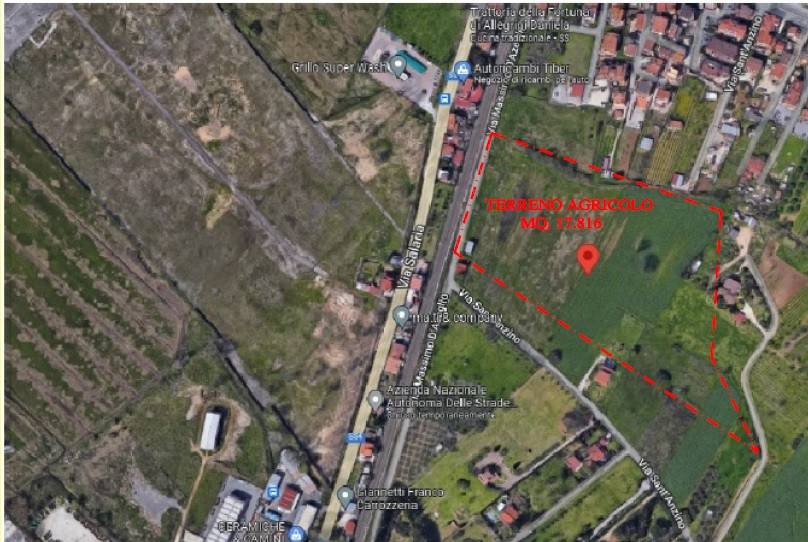 terreno agricolo in vendita a Monterotondo in zona San Martino