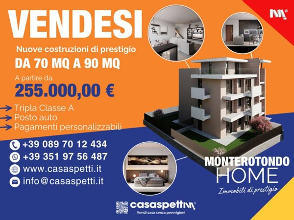 appartamento in vendita a Monterotondo