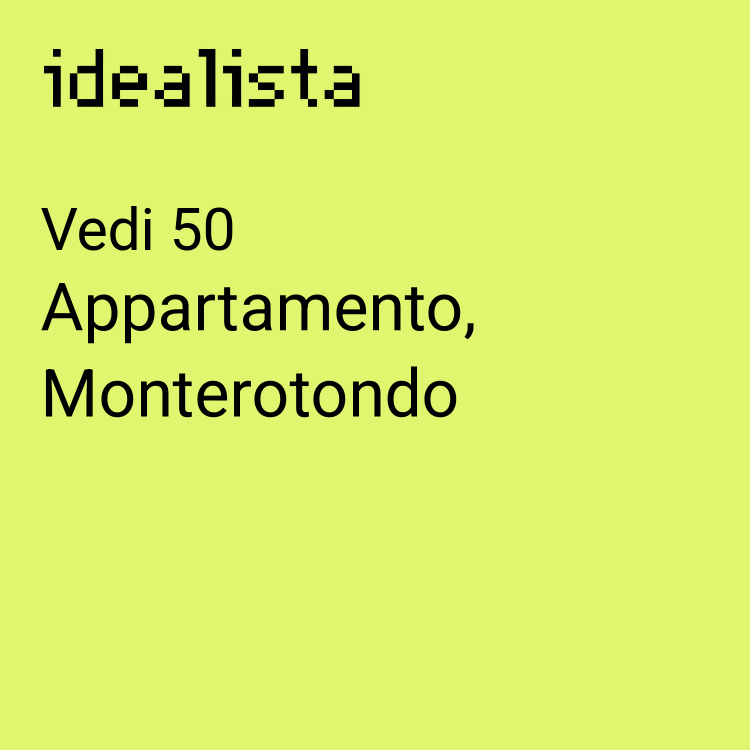 appartamento in vendita a Monterotondo