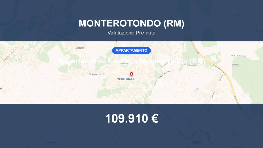 appartamento in vendita a Monterotondo