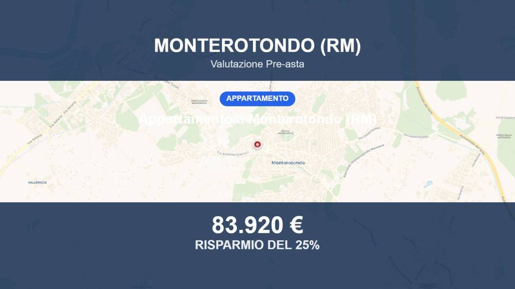 appartamento in vendita a Monterotondo