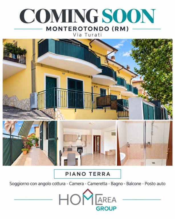 appartamento in vendita a Monterotondo in zona Stazione