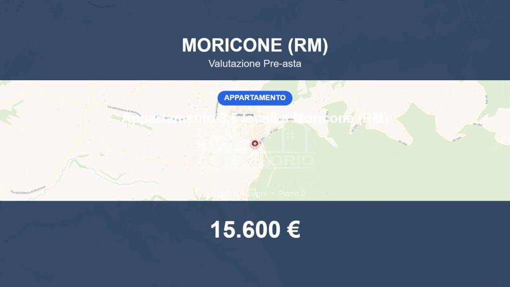 appartamento in vendita a Moricone