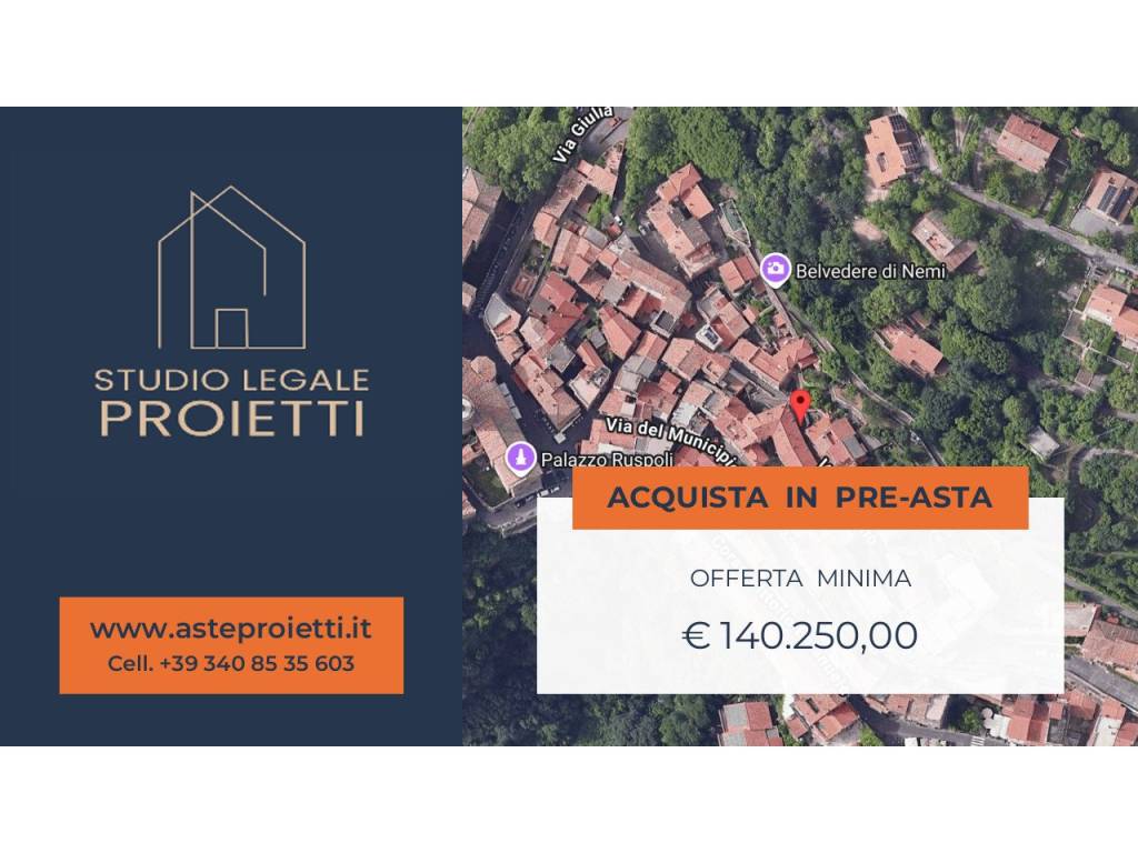 appartamento in vendita a Nemi