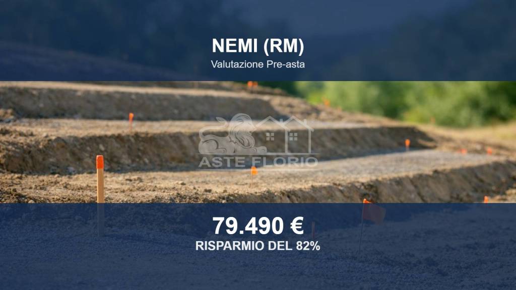 terreno in vendita a Nemi in zona Valle Petrucola