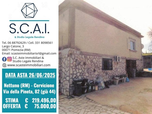 casa indipendente in vendita a Nettuno