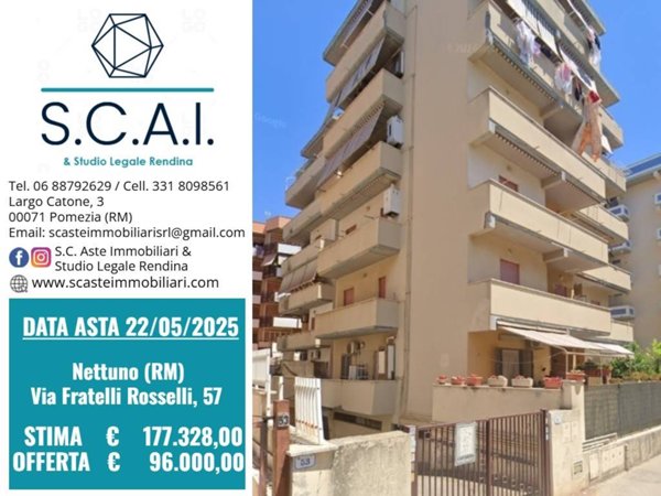 appartamento in vendita a Nettuno