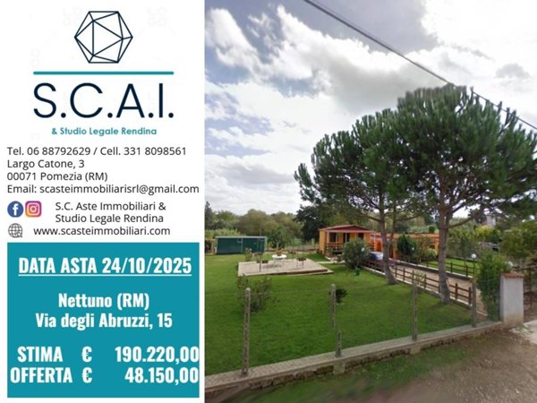 casa indipendente in vendita a Nettuno