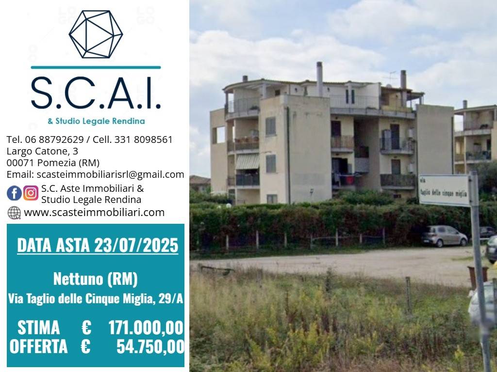 appartamento in vendita a Nettuno