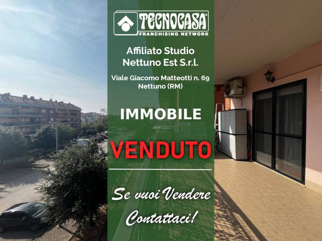 appartamento in vendita a Nettuno