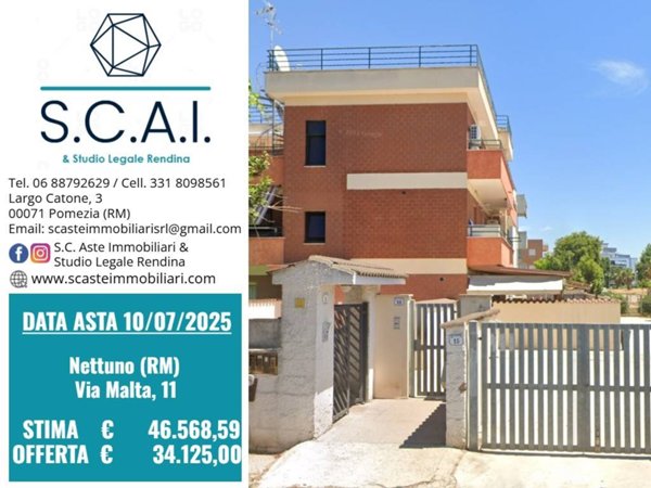 appartamento in vendita a Nettuno