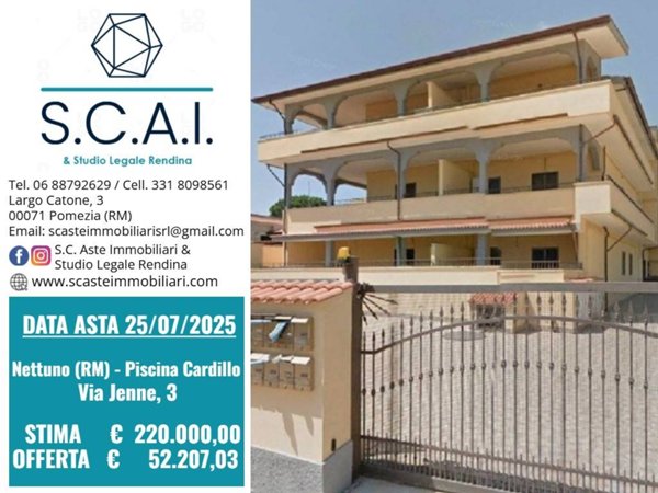 appartamento in vendita a Nettuno