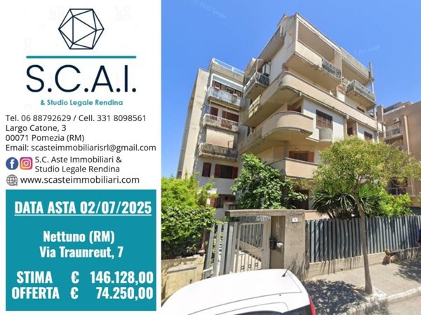 appartamento in vendita a Nettuno