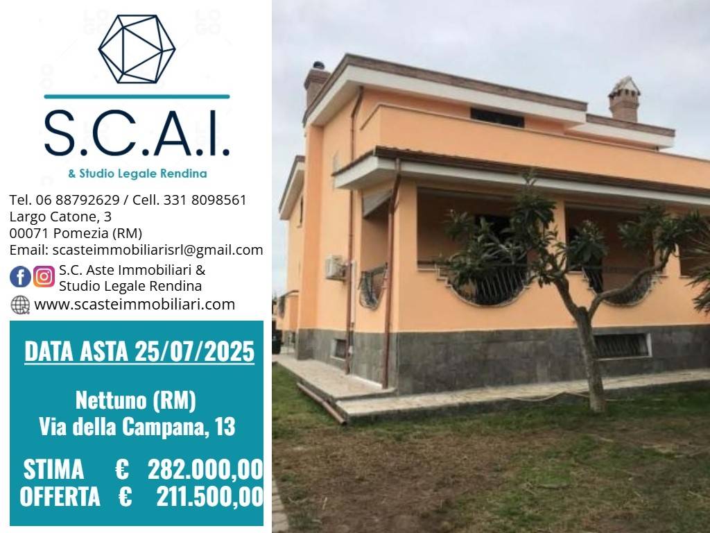 casa indipendente in vendita a Nettuno