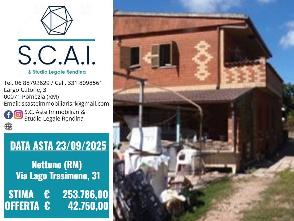 appartamento in vendita a Nettuno