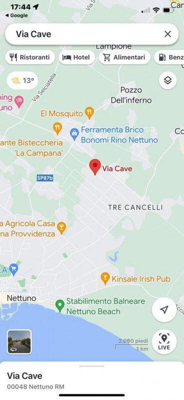 terreno edificabile in vendita a Nettuno