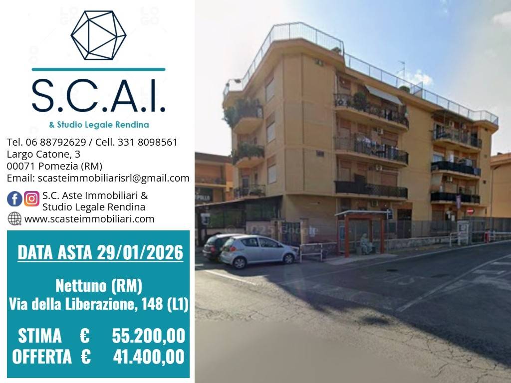 appartamento in vendita a Nettuno